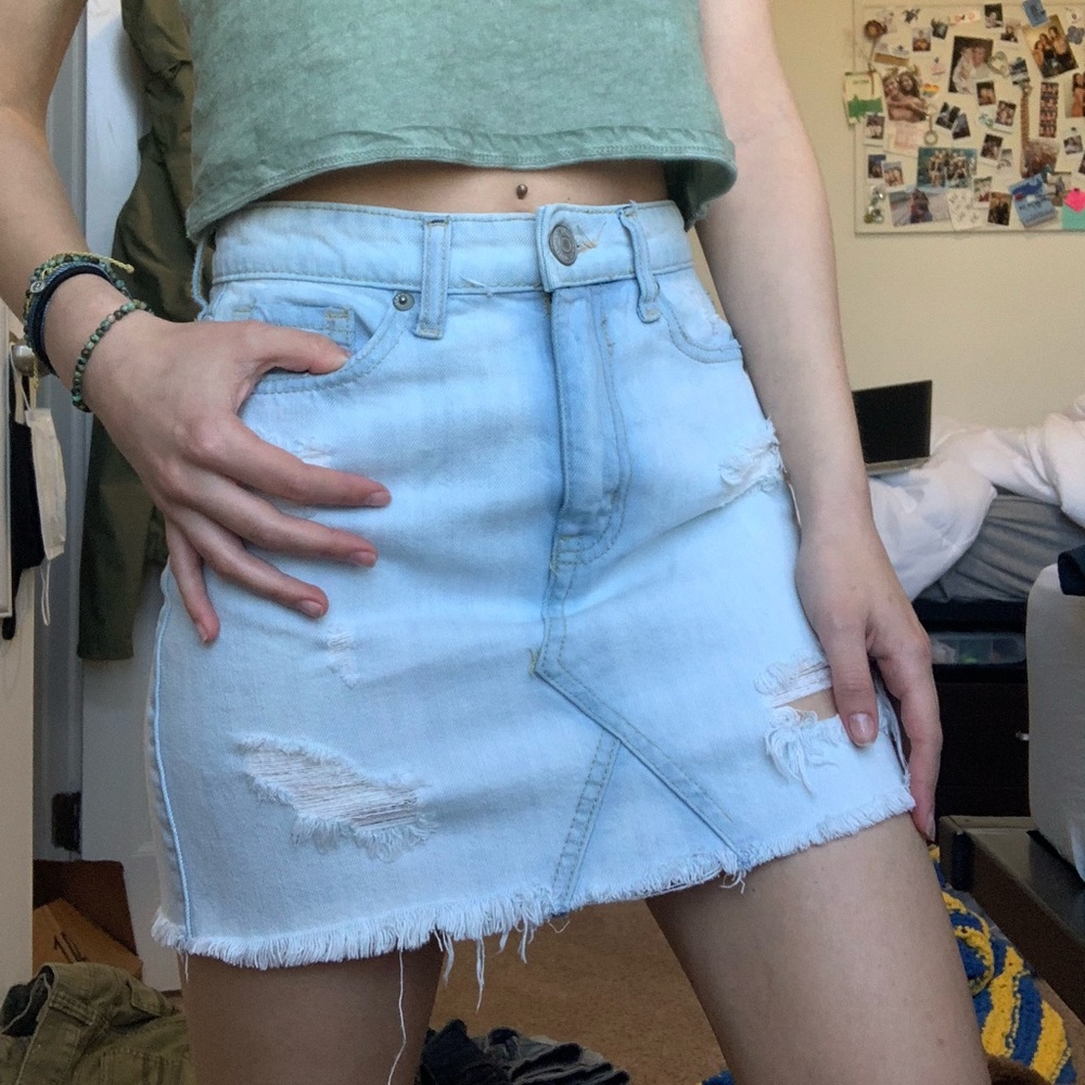 Denim Skirt